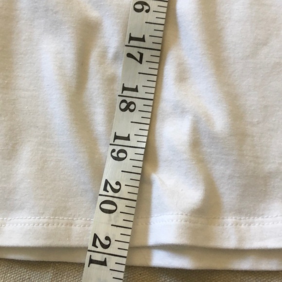 Cropped White “Perfect” - “Perfectly Imperfect” T-Shirt Large - Picture 7 of 7